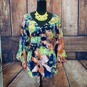 Betsey Johnson Wrap Style Top